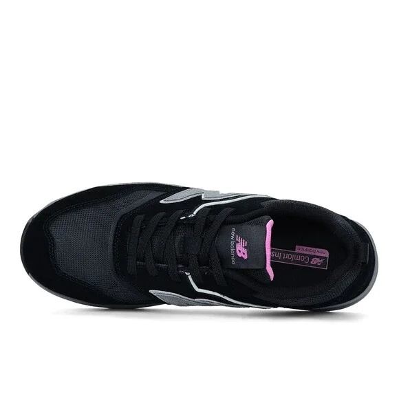 New Balance Elite Lite WUELEHBZ Women's 9 Black Composite Toe Work Shoes RHS6927 - Picture 8 of 10